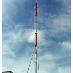 一体化铁塔基站5G通讯塔三柱四柱通训铁塔信号塔钢结构电信通讯塔